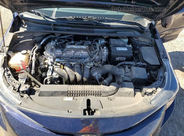 JTDEPMAE6MJ143523 2021 TOYOTA COROLLA Blue Vista interior trasera