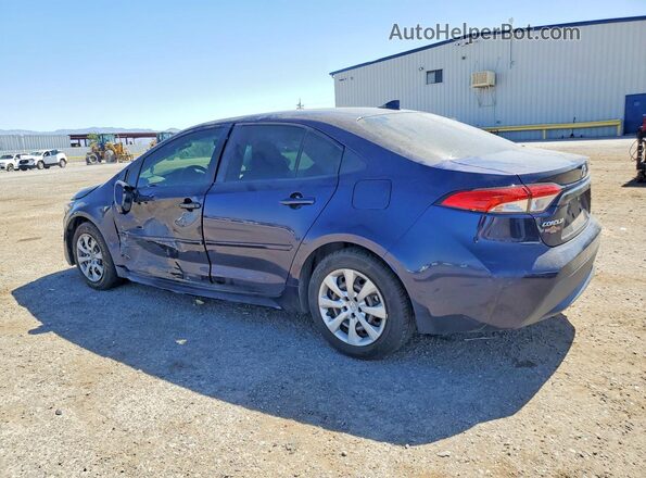 JTDEPMAE6MJ143523 2021 TOYOTA COROLLA Blue Trasero izquierdo