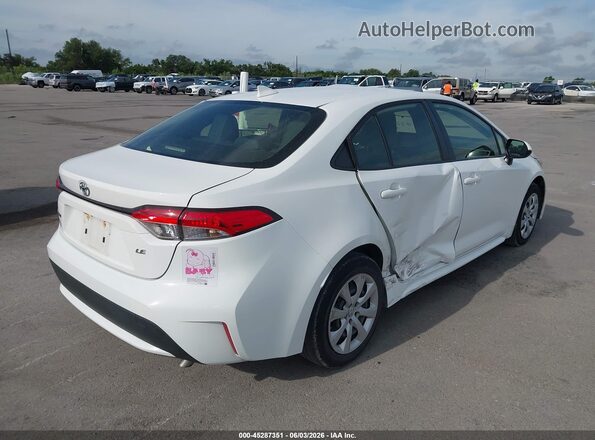 JTDEPMAE6MJ151802 2021 TOYOTA COROLLA Белый Задняя правая четверть