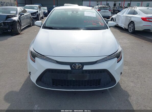 JTDEPMAE6MJ151802 2021 TOYOTA COROLLA Белый Вид щитка приборов