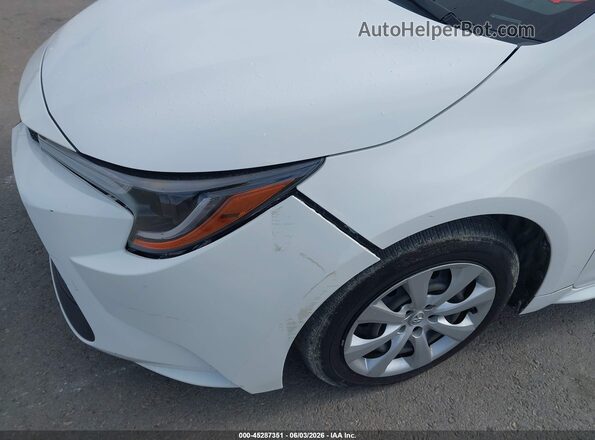 JTDEPMAE6MJ151802 2021 TOYOTA COROLLA Белый 