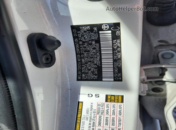 JTDEPMAE6MJ169068 2021 TOYOTA COROLLA White Vista del compartimento del motor