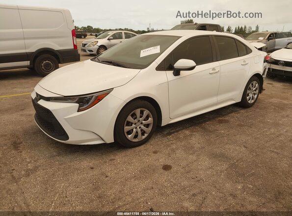 JTDEPMAE6N3014235 2022 TOYOTA COROLLA White Передня ліва чверть