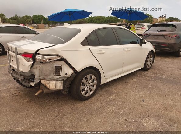JTDEPMAE6N3014235 2022 TOYOTA COROLLA White Задня права чверть