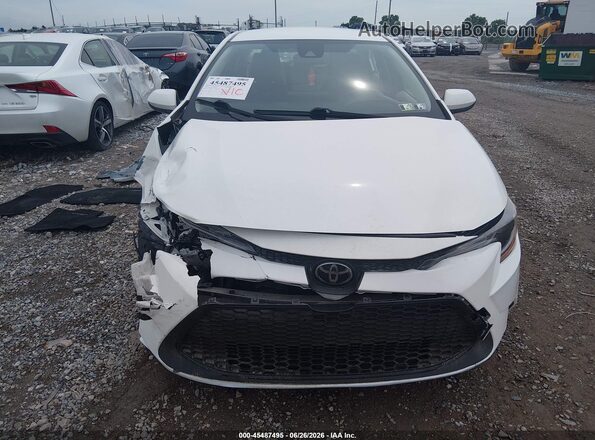 JTDEPMAE6N3019709 2022 TOYOTA COROLLA White ხელსაწყოთა პანელის ხედი