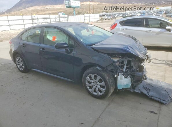 JTDEPMAE6NJ204550 2022 TOYOTA COROLLA Black Передня права чверть