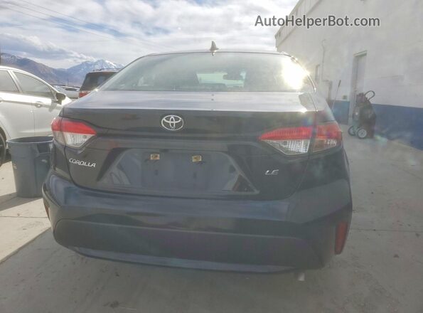 JTDEPMAE6NJ204550 2022 TOYOTA COROLLA Black Вид ззаду