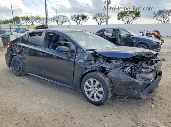 JTDEPMAE6NJ216536 2022 TOYOTA COROLLA Black Առջևի աջ