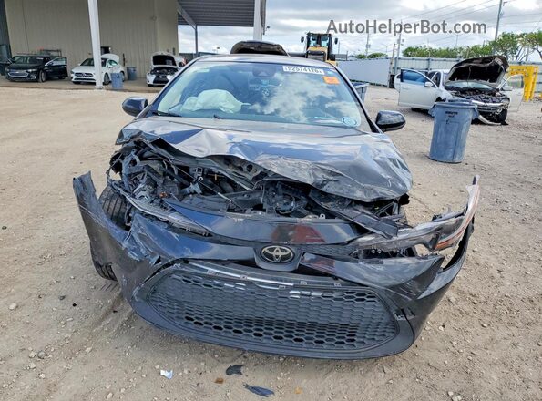 JTDEPMAE6NJ216536 2022 TOYOTA COROLLA Black Դիմացի տեսք