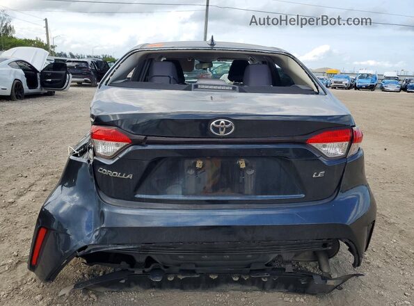 JTDEPMAE6NJ216536 2022 TOYOTA COROLLA Black Հետևի տեսք
