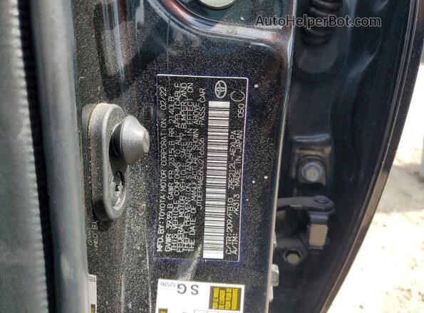 JTDEPMAE6NJ216536 2022 TOYOTA COROLLA Black Շարժիչի բաժամունքի տեսք