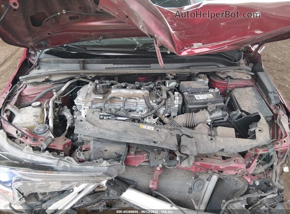 JTDEPMAE6NJ224992 2022 TOYOTA COROLLA Red უკანა ხედი