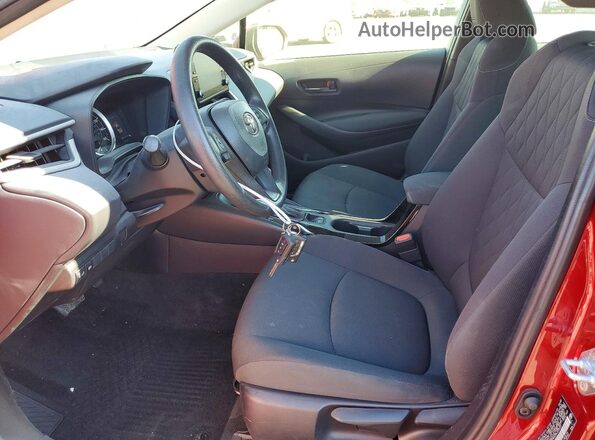 JTDEPMAE6NJ232221 2022 TOYOTA COROLLA Бордовый Вид салона спереди