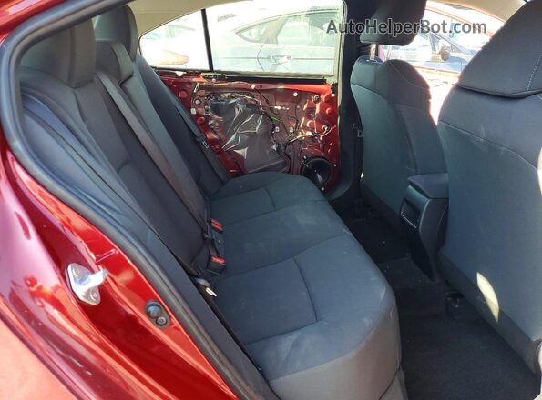 JTDEPMAE6NJ232221 2022 TOYOTA COROLLA Бордовый Вид задних сидений