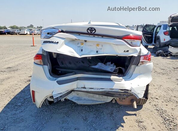 JTDEPMAE7MJ137861 2021 TOYOTA COROLLA White Rear view