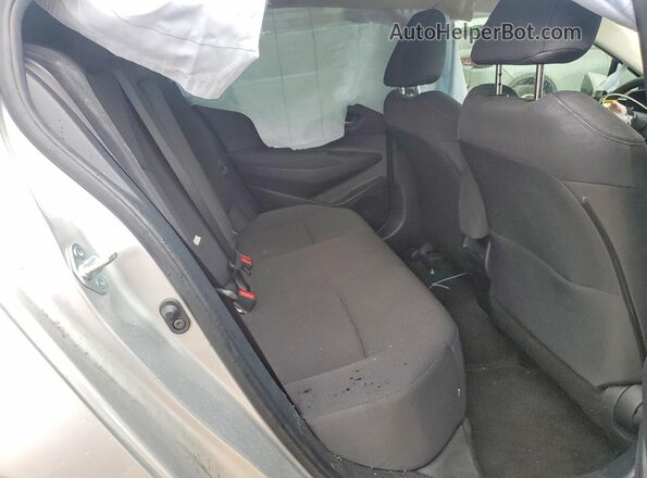 JTDEPMAE7MJ141778 2021 TOYOTA COROLLA Silver Rear seats view