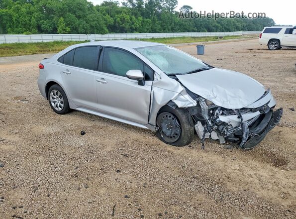 JTDEPMAE7MJ141778 2021 TOYOTA COROLLA Silver Front right