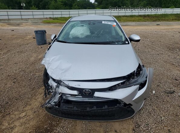 JTDEPMAE7MJ141778 2021 TOYOTA COROLLA Silver Front view