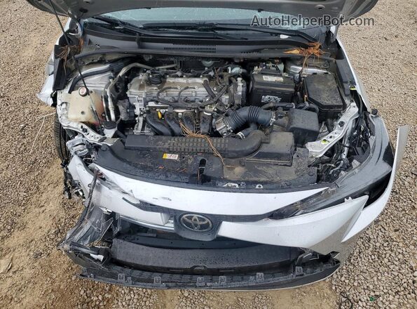JTDEPMAE7MJ141778 2021 TOYOTA COROLLA Silver Rear interior view