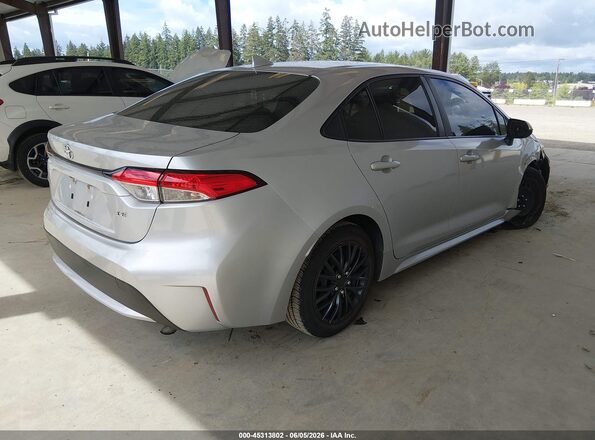 JTDEPMAE7MJ154398 2021 TOYOTA COROLLA Silver Задня права чверть