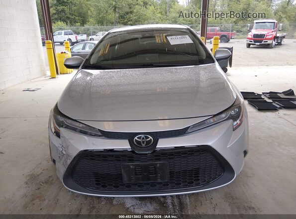 JTDEPMAE7MJ154398 2021 TOYOTA COROLLA Silver Вид щитка приладів