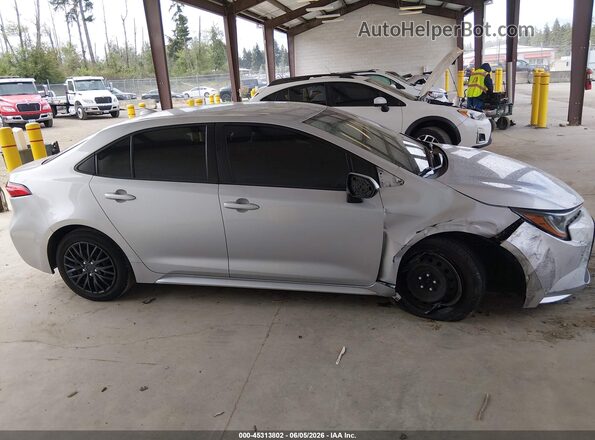 JTDEPMAE7MJ154398 2021 TOYOTA COROLLA Silver Вид задньої частини салону