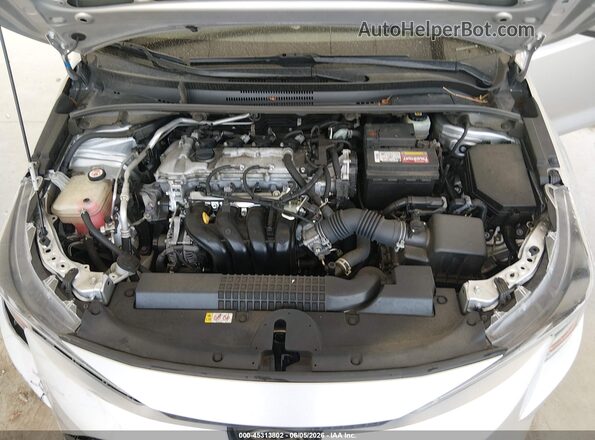 JTDEPMAE7MJ154398 2021 TOYOTA COROLLA Silver Вид ззаду