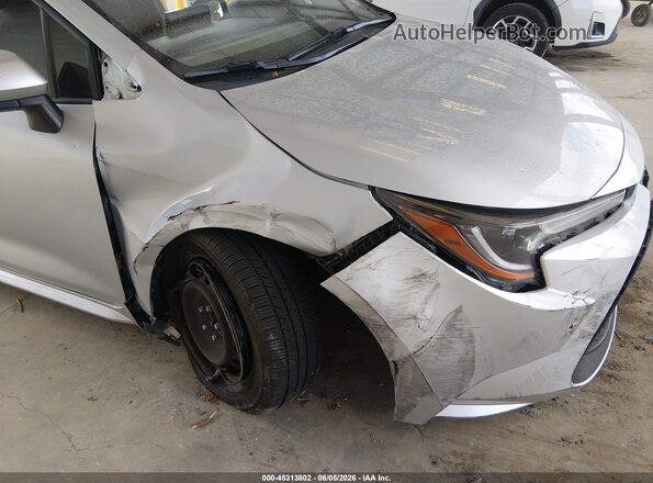 JTDEPMAE7MJ154398 2021 TOYOTA COROLLA Silver Вид спереду