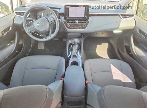 JTDEPMAE7N3017743 2022 TOYOTA COROLLA White Widok deski rozdzielczej
