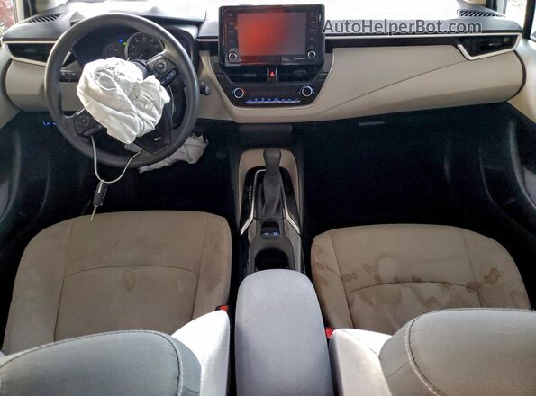 JTDEPMAE7N3017998 2022 TOYOTA COROLLA White წინა პანელის ხედი