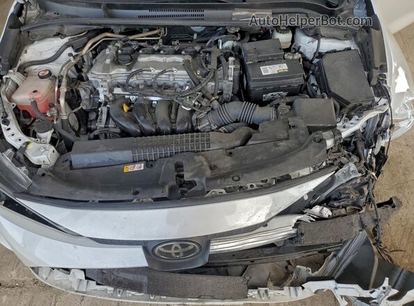 JTDEPMAE7N3017998 2022 TOYOTA COROLLA White ძრავის განყოფილების ხედი