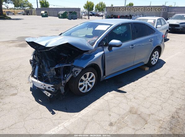 JTDEPMAE7N3018102 2022 TOYOTA COROLLA Blue Передня ліва чверть
