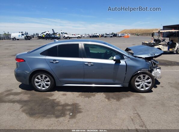 JTDEPMAE7N3018102 2022 TOYOTA COROLLA Blue Панорамний вид салону 360°