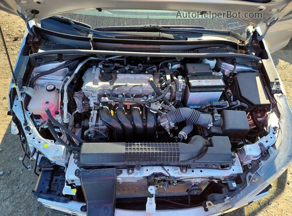 JTDEPMAE7N3030248 2022 TOYOTA COROLLA Silver 