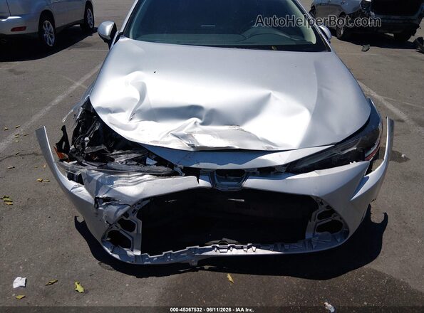 JTDEPMAE7N3032825 2022 TOYOTA COROLLA Silver Widok z przodu