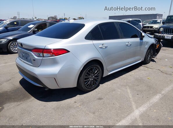 JTDEPMAE7N3032825 2022 TOYOTA COROLLA Silver Tył prawy