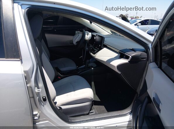 JTDEPMAE7N3032825 2022 TOYOTA COROLLA Silver Widok wnętrza z przodu