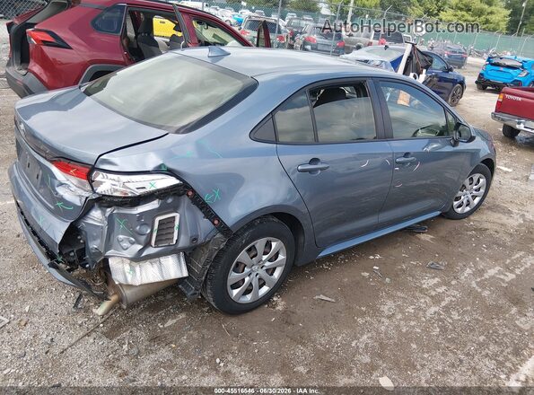 JTDEPMAE8MJ159318 2021 TOYOTA COROLLA Light Blue Tył prawy