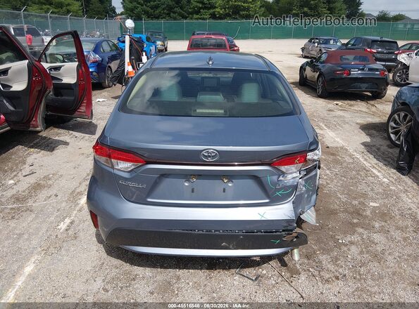 JTDEPMAE8MJ159318 2021 TOYOTA COROLLA Light Blue 