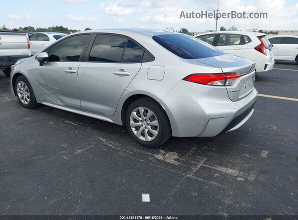 JTDEPMAE8MJ188866 2021 TOYOTA COROLLA Silver Задня ліва чверть