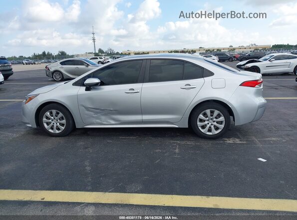 JTDEPMAE8MJ188866 2021 TOYOTA COROLLA Silver 