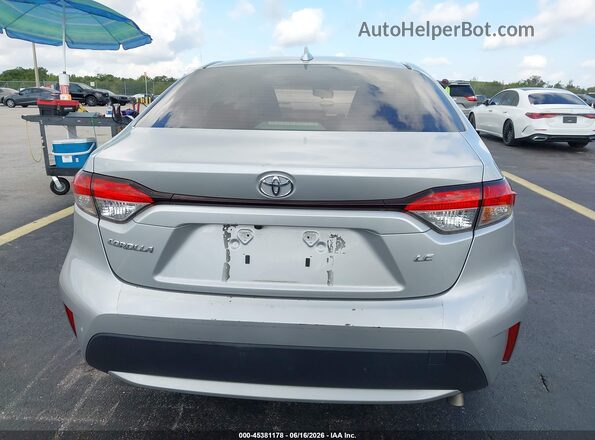 JTDEPMAE8MJ188866 2021 TOYOTA COROLLA Silver 