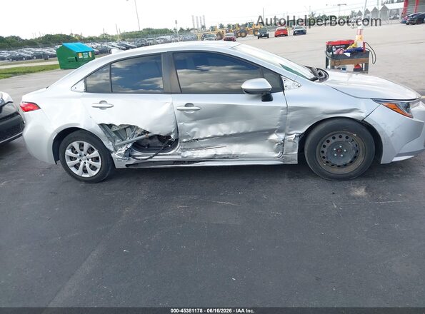 JTDEPMAE8MJ188866 2021 TOYOTA COROLLA Silver Вид спереду