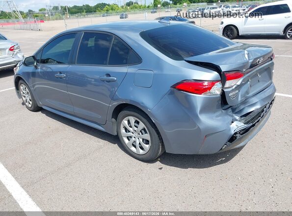 JTDEPMAE8N3015368 2022 TOYOTA COROLLA Blue Հետևի ձախ