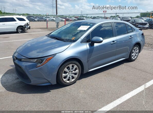 JTDEPMAE8N3015368 2022 TOYOTA COROLLA Blue Առջևի ձախ երեք քառորդ տեսարան