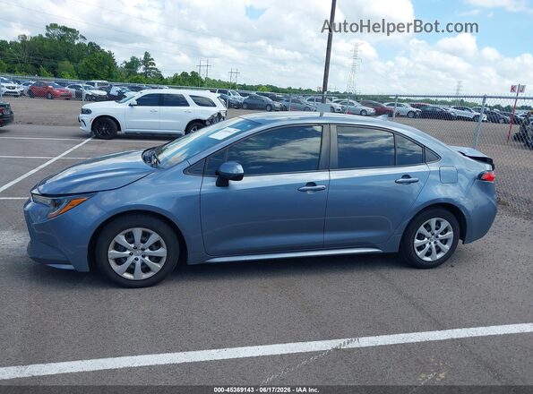 JTDEPMAE8N3015368 2022 TOYOTA COROLLA Blue Սալոնի 360 աստիճան տեսք