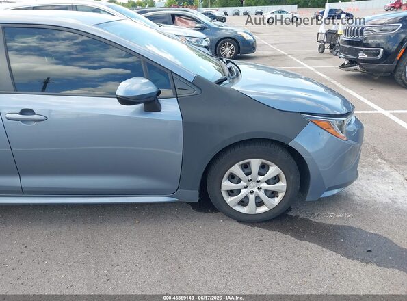 JTDEPMAE8N3015368 2022 TOYOTA COROLLA Blue 
