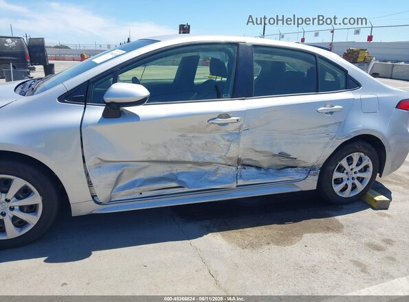 JTDEPMAE9MJ148019 2021 TOYOTA COROLLA Silver Vista frontal