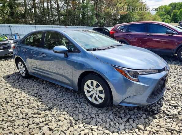 JTDEPMAE9MJ166908 2021 TOYOTA COROLLA Blue Առջևի աջ
