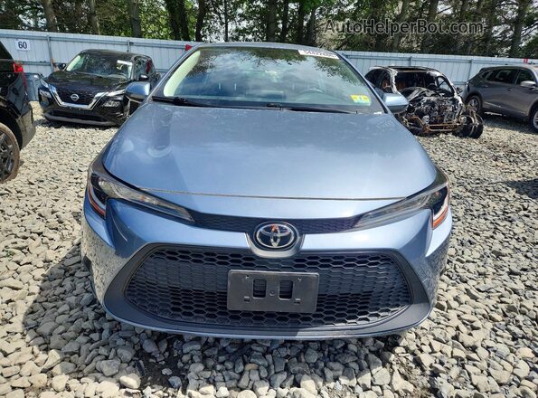 JTDEPMAE9MJ166908 2021 TOYOTA COROLLA Blue Դիմացի տեսք
